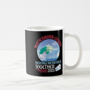 Taza De Café Cruceros en el Cuerno Fabricando Recuerdos juntos