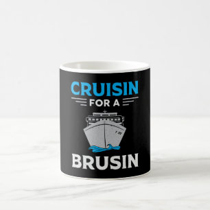 Taza De Café Cruceros Para Un Cruceros En Barco Bruto