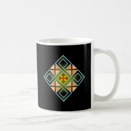 Taza De Café Cruces de diamantes