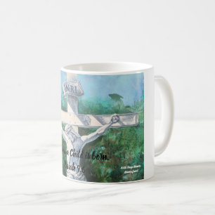 Taza De Café Crucifijo bibliográfico