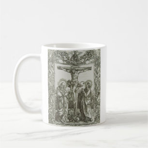 Taza De Café Crucifixión medieval de Jesucristo