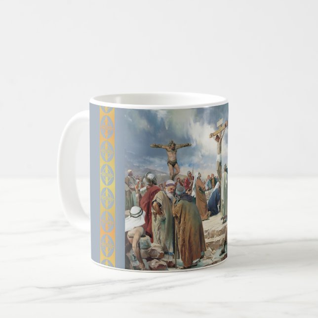 Taza De Café Crucifixión por Carl Bloch (Anverso izquierdo)