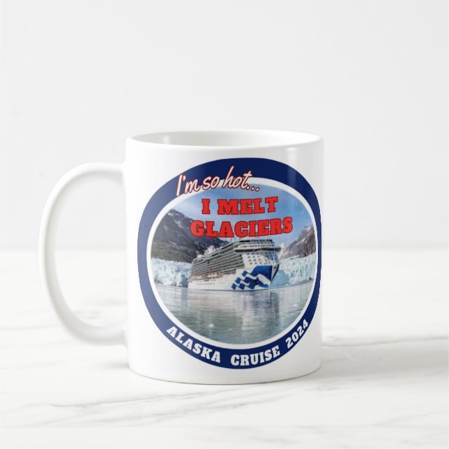 Taza De Café Cruise Alaska 2024 (Izquierda)