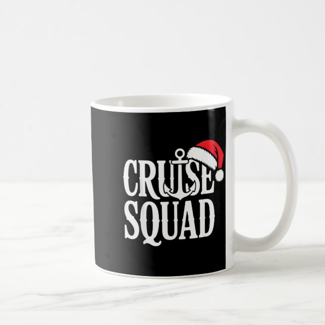 Taza De Café Cruise Squad Festive Srit Nautical Lovers Christma (Derecha)