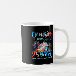 Taza De Café Cruisin a través de 25 años Crucero de aniversario