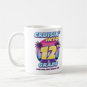 Taza De Café Cruisin’ de vuelta al colegio 12º curso