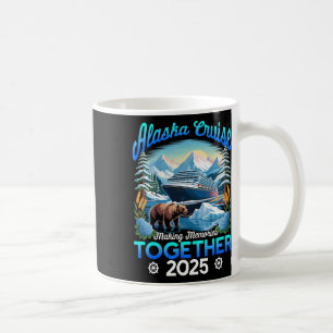 Taza De Café Cruisin Together Alaska 2025 Crucero por Alaska Fa