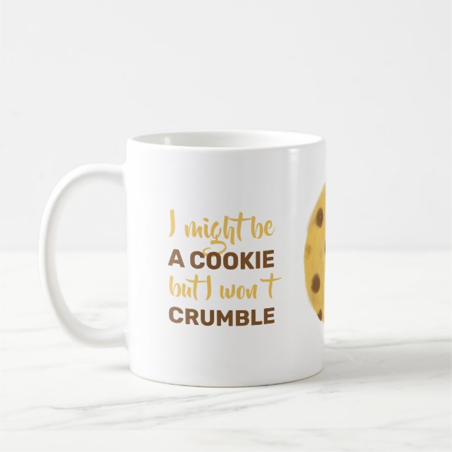 Taza De Café Crujir galletas duras (Izquierda)