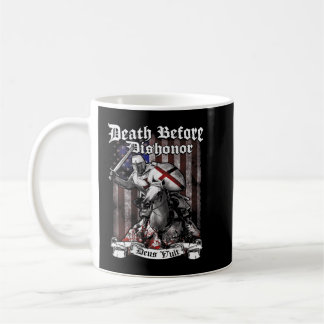 Taza De Café Crusader Caballero Templario Guerrero De Dios Que 