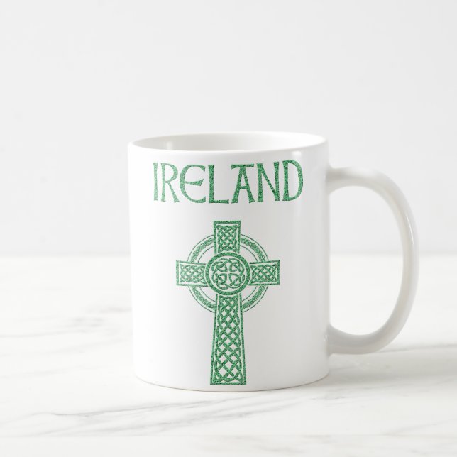Taza De Café Cruz Celta de Irlanda (Derecha)