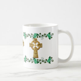 Taza De Café Cruz Celta Irlandesa y calumnia