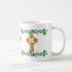 Taza De Café Cruz Celta Irlandesa y calumnia