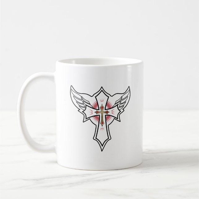 Taza De Café Cruz cristiana (Izquierda)