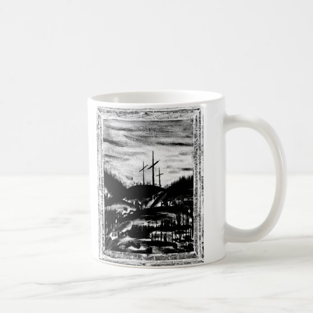 Taza De Café Cruz de anidamiento (Derecha)