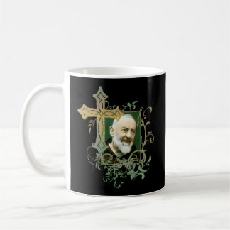 Taza De Café Cruz de la Oración de los Santos Católicos de San