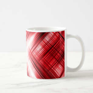 Taza De Café Cruz de líneas rojas