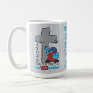 Taza De Café Cruz De Piedra Porque Importa Isaiah 44:22 Mug