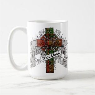 Taza De Café Cruz del tartán de MacPhail