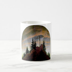 Taza De Café Cruz en las montañas, Friedrich