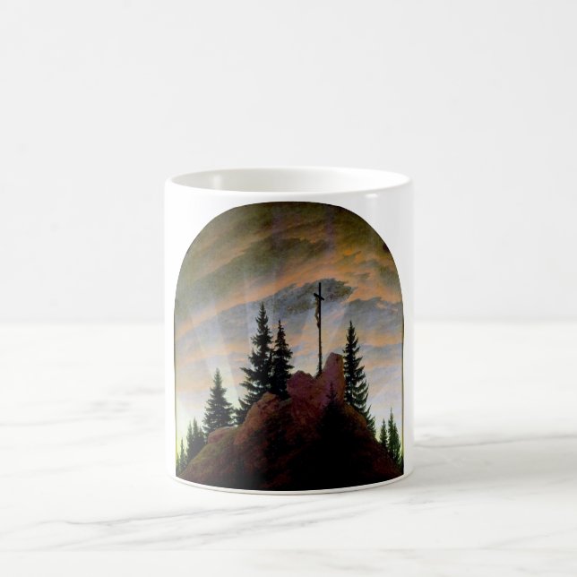 Taza De Café Cruz en las montañas, Friedrich (Centro)