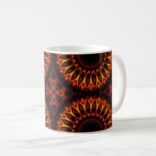 Taza De Café Cruz Ensanchada (Anverso derecho)