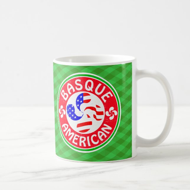 Taza De Café Cruz Euskara Lauburu (Derecha)