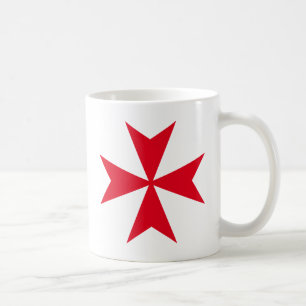 Taza De Café cruz maltesa
