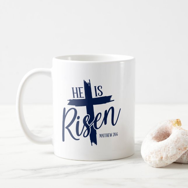 Taza de café Cruz Resucitada (Con donut)