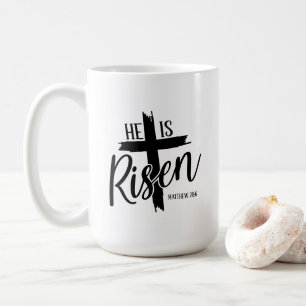 Taza de café Cruz Resucitada