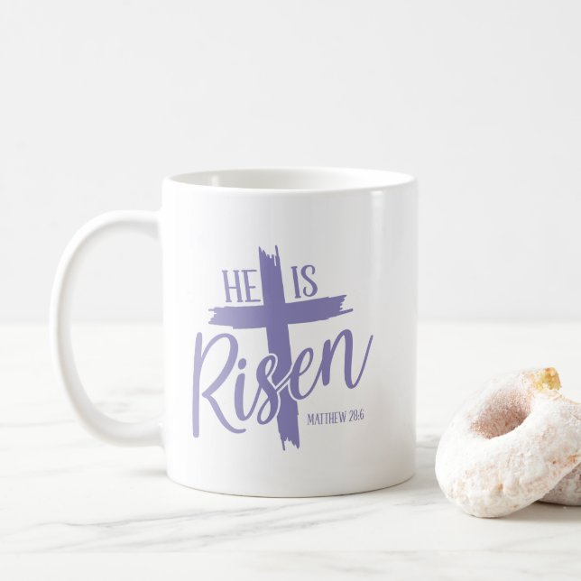 Taza de café Cruz Resucitada (Con donut)