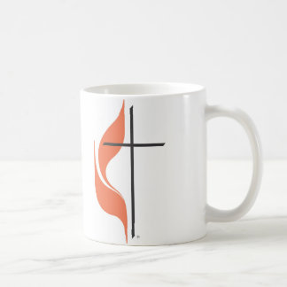 Taza De Café Cruz y llama, ClearwaterUnited MethodistChurch