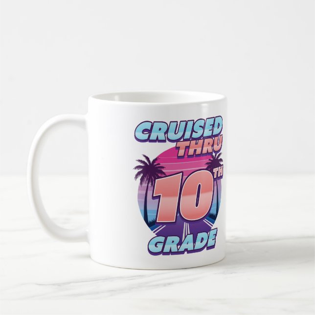 Taza De Café Cruzado a través de 10° grado de graduación (Izquierda)