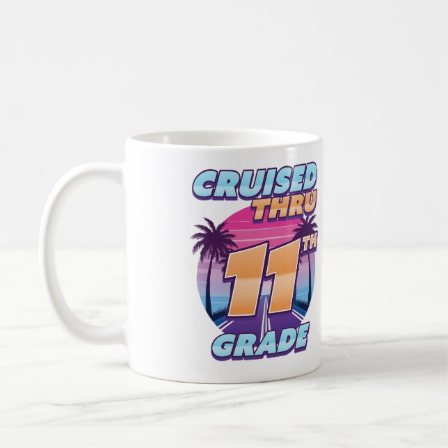 Taza De Café Cruzado a través de 11º grado de graduación (Izquierda)