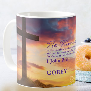 Taza De Café Cruzar al atardecer la escritura personalizada