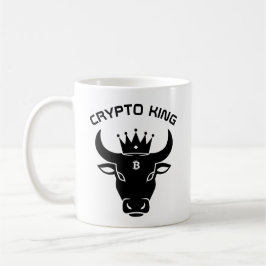 Taza De Café Crypto King personalizado