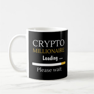 Taza De Café Crypto Millionaire Lograr divertidos intercambios 