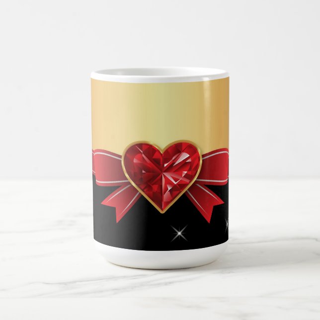 Taza De Café Crystal heart (Centro)