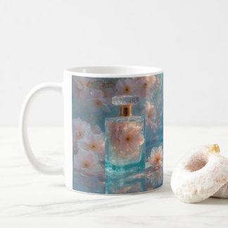 Taza De Café Crystal Zephyr - Elegante Pastel Aquamarine Mug