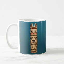 Taza De Café Crystalpe de cristagor #234 - Café de tótem tribal