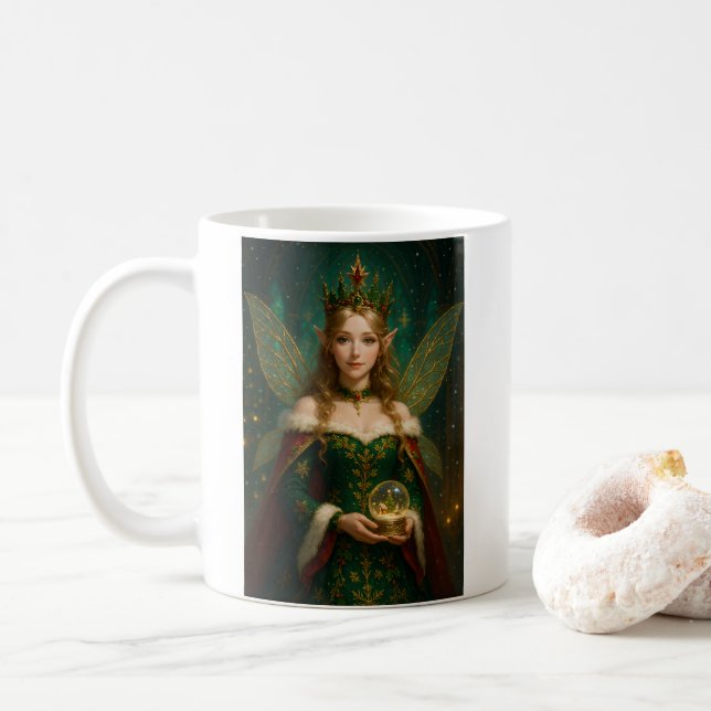 Taza De Café CS002_Charming Fairy - Christmas Edition #2 (Con donut)