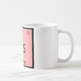 Taza De Café Cs - Química de Cacatúas Tabla Periódica Elemento