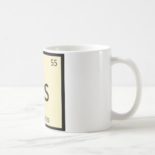 Taza De Café Cs - Tabla Periódica De Química Quesa De Cabrales