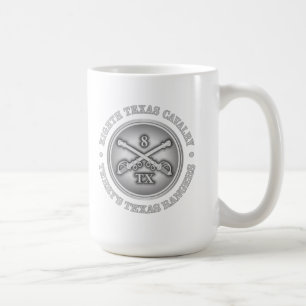 Taza De Café CSC -8.ª caballería de Texas