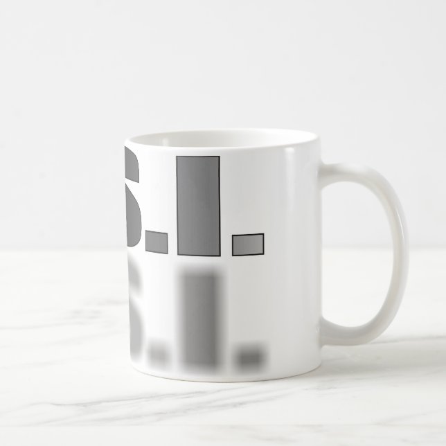 TAZA DE CAFÉ CSI (Derecha)
