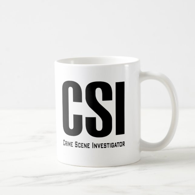 TAZA DE CAFÉ CSI (Derecha)