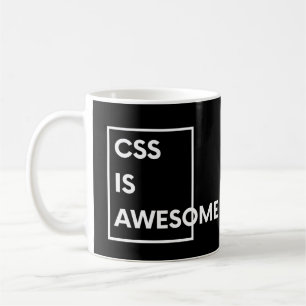 Taza De Café CSS Es Increíble Dicho Divertido de Codificación y