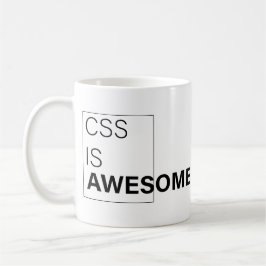Taza De Café css es increíble, Sarcastic Gifts para programador