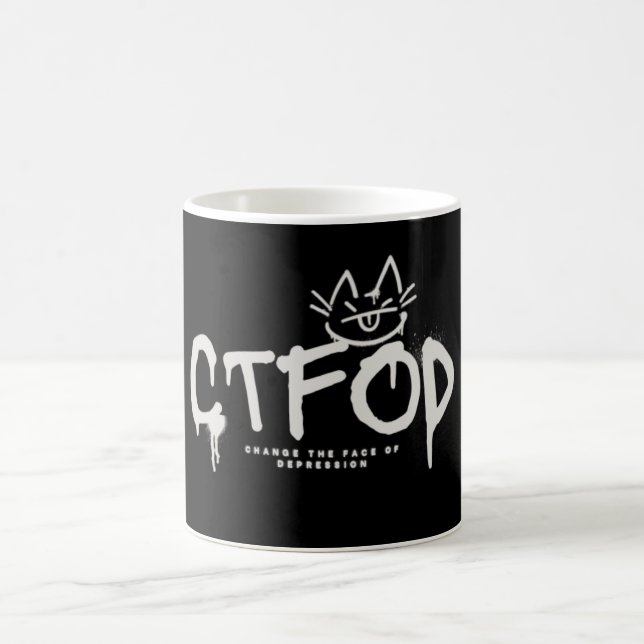 Taza De Café CTFOD Spray Paint Advocate Mug (Centro)