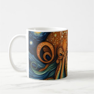 Taza De Café Cthulhu Post-impresionismo