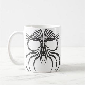 Taza De Café Cthulhu tribal